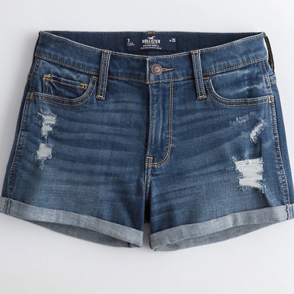 high waisted shorts